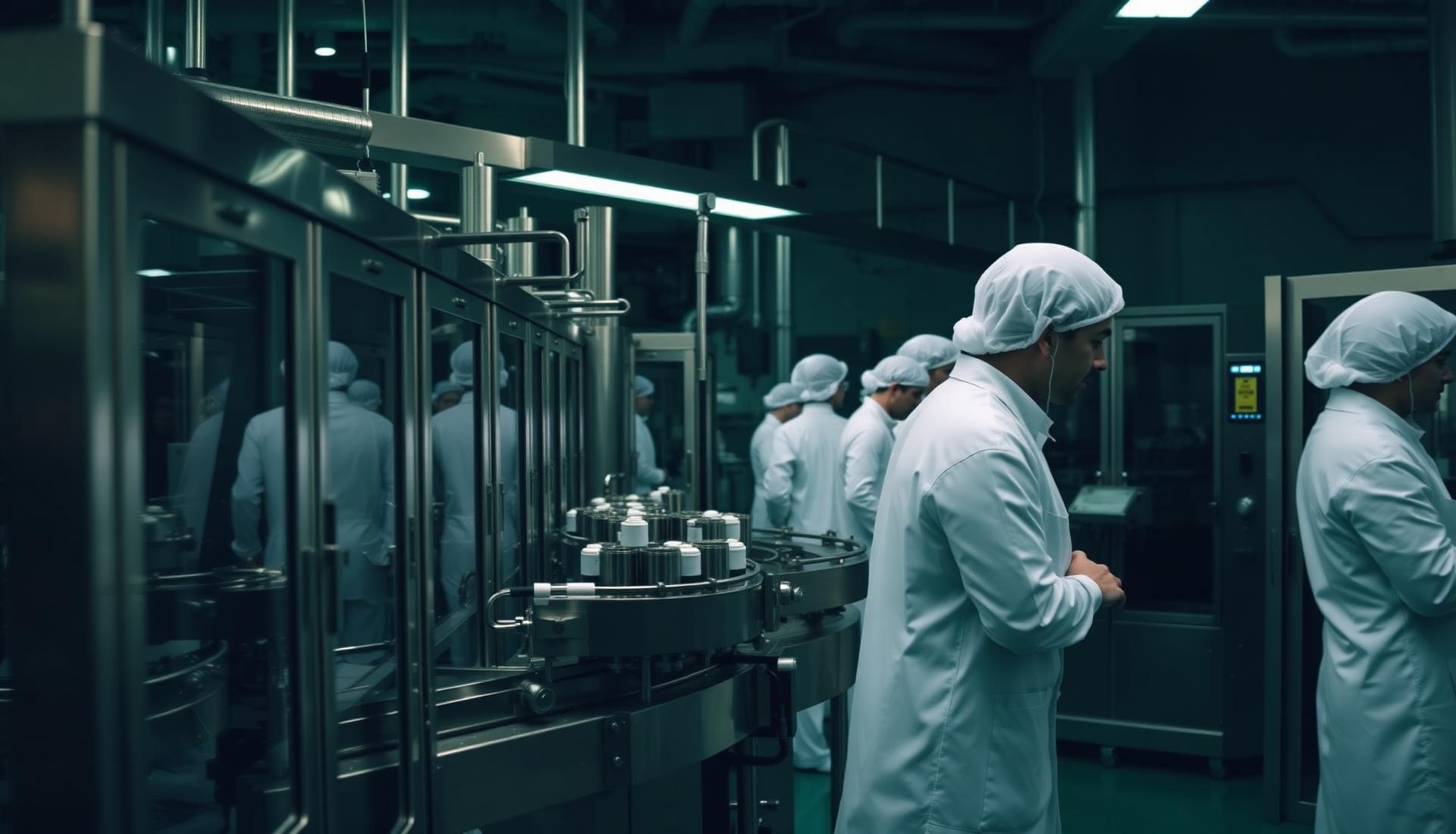 Línea de producción industrial de BEC S.A.S.